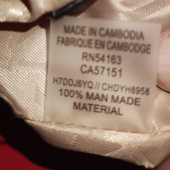 Calvin Klein Monogram CK Signature Satchel Handbag with card case - Picture 9 of 10